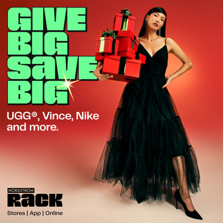 give big save big nordstrom woman black dress