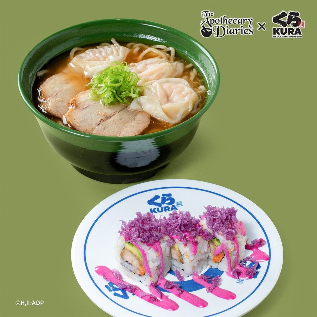 Maomao’s noodles and Jinshi’s fried tuna roll